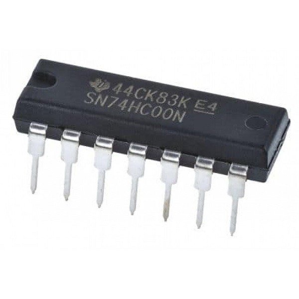 IC 74HC00 2 INPUT NAND Gate 7400 Makestore