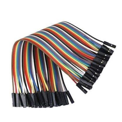 Female to Female Jumper Wire Cable 40 wires bunch Dupont Connectors