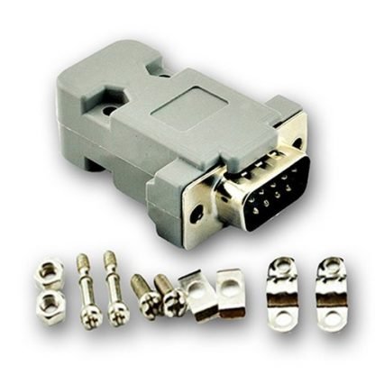 DB9 Connector Male with Dust Cover - Image 2