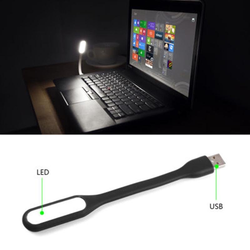 USB LED Light Flexible Lamp 5V 1.2W Ultra Bright 180 Degree Adjustable  Portable for Powerbank PC Laptop Notebook Computer Keyboard External  Battery – Makestore