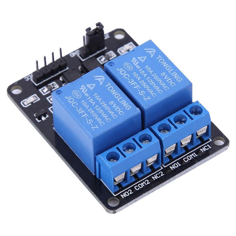 2 Channel Relay Module 5V Generic with Optocoupler – Makestore