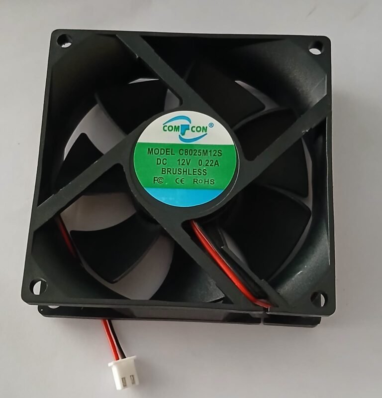 DC Fan 3 inch 12V 0.22A Brushless Cooling blade – Makestore