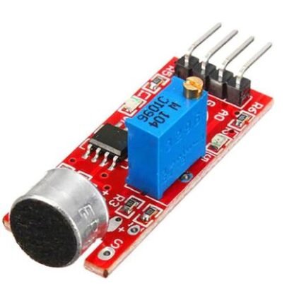 Red Sound Detection Sensor Module for Arduino/ RPi/ Other Microcontroller